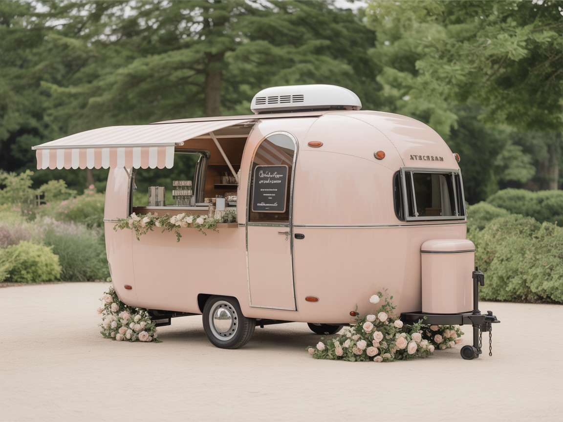 Maison de Grâce trailer in Blush matte finish