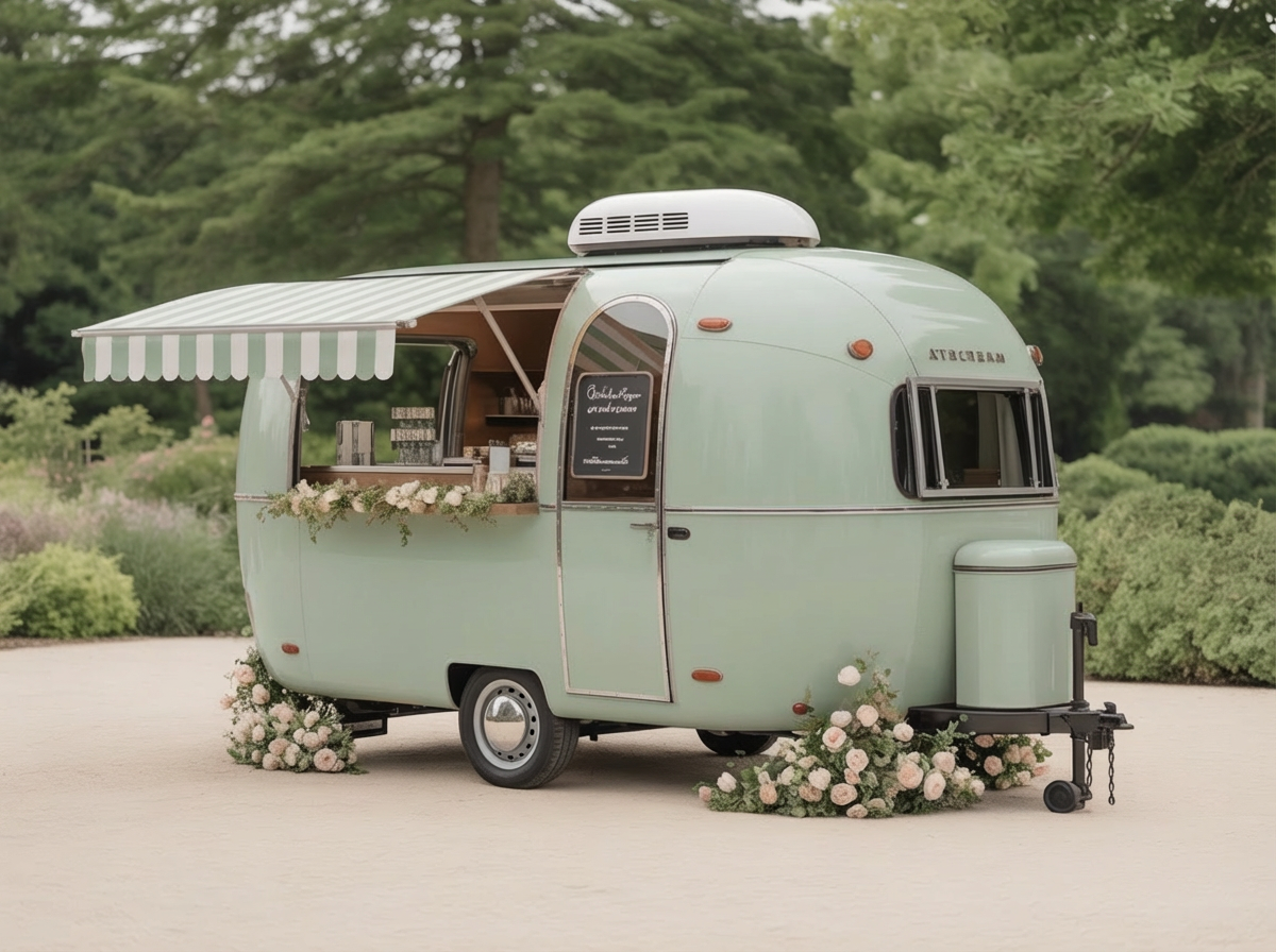 Maison de Grâce trailer in Sage matte finish